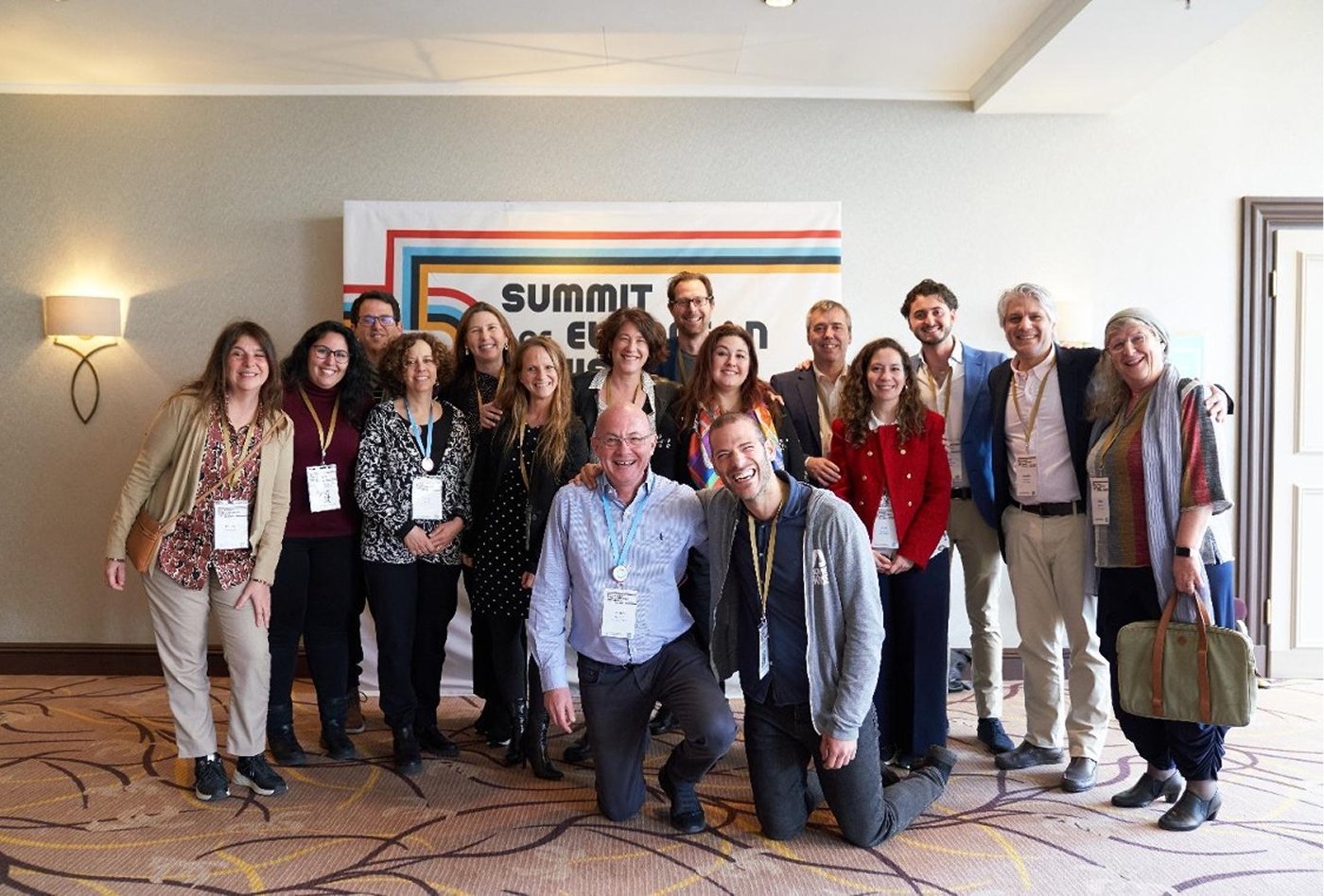 Group at event