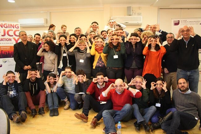 People at conference